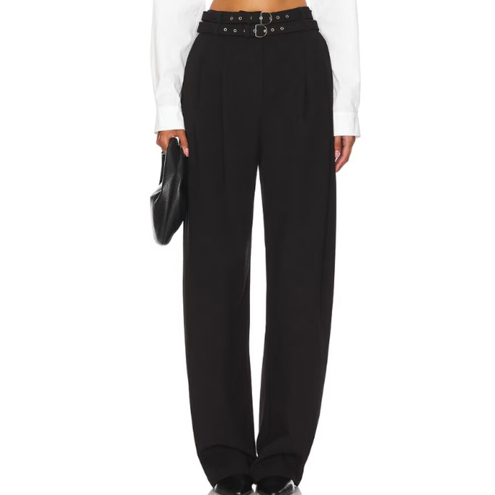 NWT Camila Coelho Rumi Pants in Black Revolve